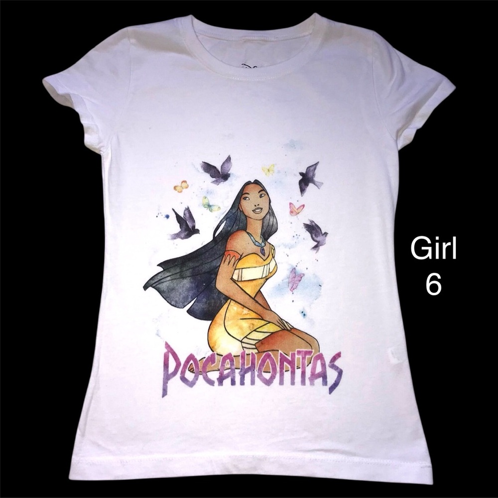Disney Pocahontas Shirt Size 6